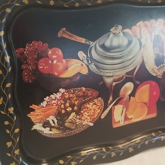 COCA COLA Vintage Mid Century Retro Metal Tray - Picture 3 of 8